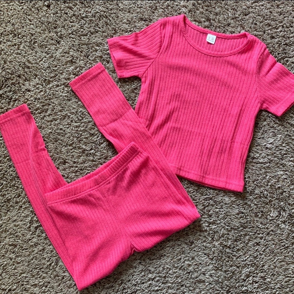 Hot Pink Girls Outfit
